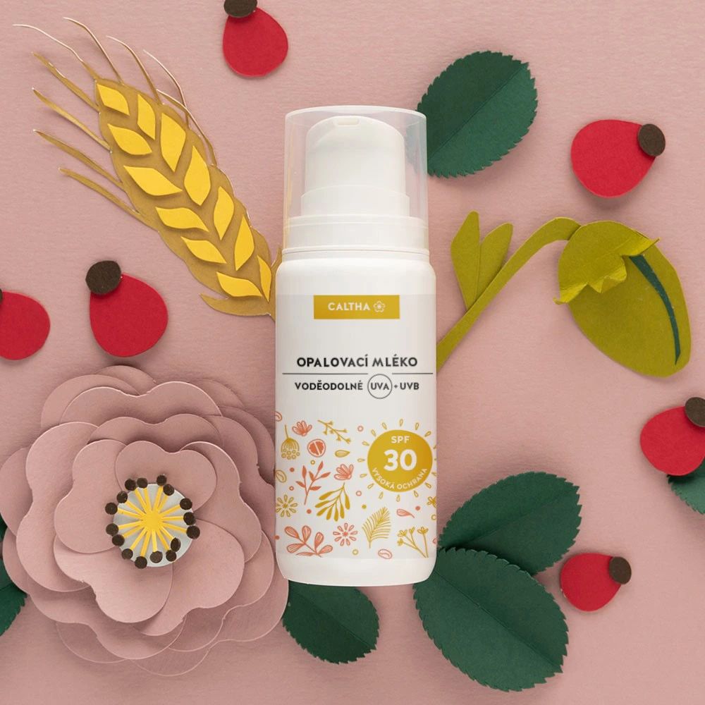 Slnečný štít: Opaľovacie mlieko SPF 30 s minerálnymi filtrami
